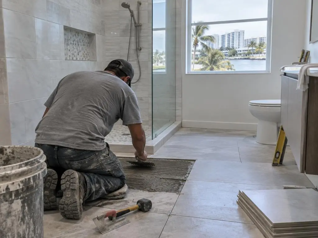 Bathroom Tile & Flooring in Pompano Beach, FL