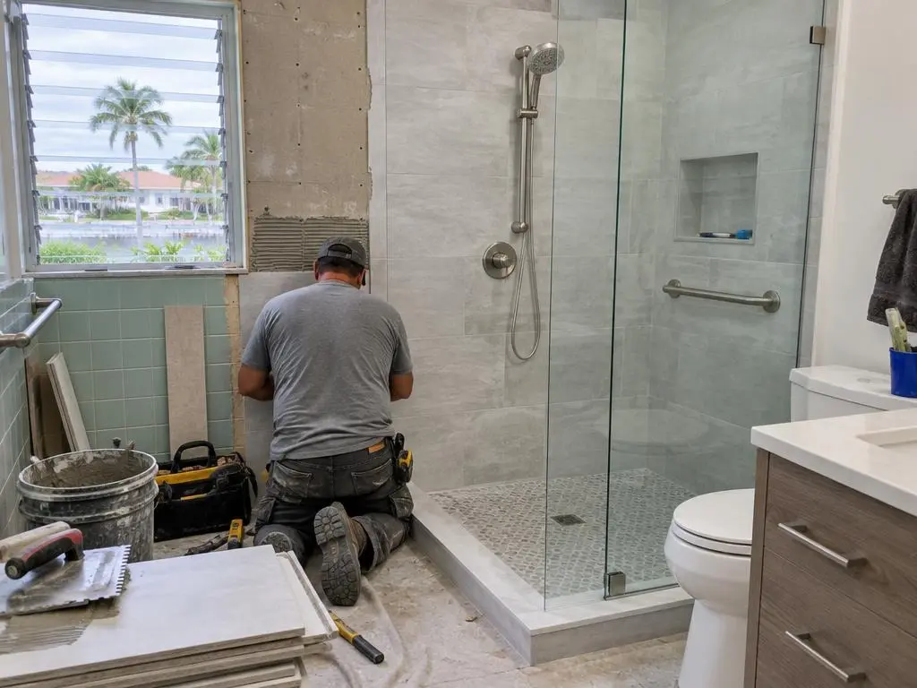 Tub-to-Shower Conversions in Pompano Beach, FL